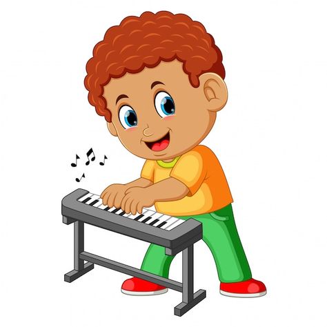 Piano Vector, Learn To Play The Piano, Community Helpers Preschool Activities, Piano Lessons For Beginners, Play The Piano, Rabbit Vector, Art Sketches Pencil, Dog Vector, Playing Piano