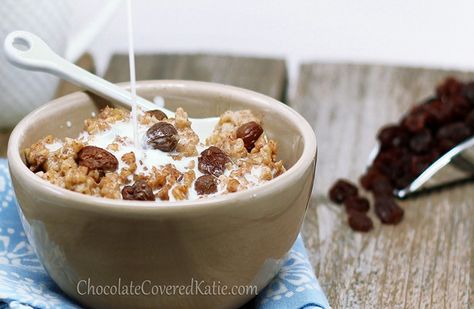 oatmeal raisin Oatmeal Pudding, Cookie Oatmeal, Raisin Oatmeal, Crockpot Oatmeal, Slow Cooker Oatmeal, Oatmeal Raisin Cookie, Raisin Cookie, Chocolate Covered Katie, Eat Cookies