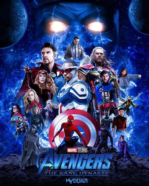 Avengers Kang Dynasty, Dynasty Poster, Marvel Kang, Kang Dynasty, Avengers Earth's Mightiest Heroes, Poster Marvel, Marvel Fanart, Marvel Avengers Assemble, Avengers Film