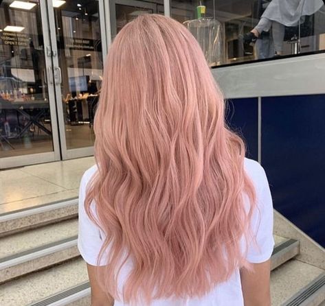 Light Pink Straight Hair, Rose Gold Hair Korean, Titanium Rose Hair, Milk Tea Pink Hair Color, Milk Tea Pink Hair, Pink Milk Tea Hair, Smoky Pink Hair, Pinkish Blonde Hair, Milky Pink Hair