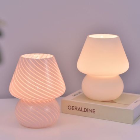 Lamps Cute Bedside Table Lamps, Colour Changing Lamp, Cute Aesthetic Lamps, Aesthetic Bedside Lamp, Cute Lamp Aesthetic, Aesthetic Lamp Night, Bedside Lamp Aesthetic, Aesthetic Table Lamp, Cute Bedside Tables