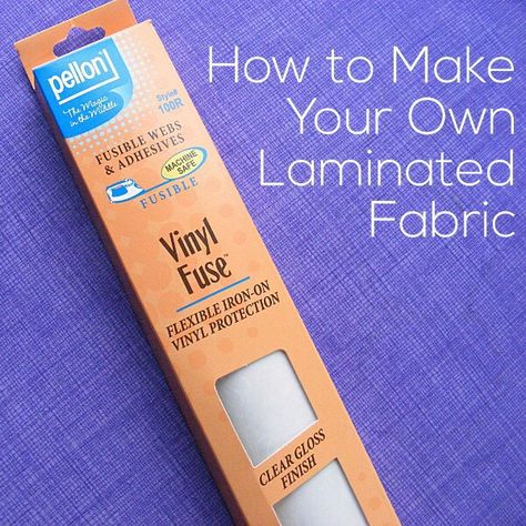 How To Laminate Cotton Fabric, How To Waterproof Fabric, Laminated Cotton Fabric, Fat Quarter Projects, Laminated Fabric, Beginner Sewing Projects Easy, Sewing Fabrics, Fabric Sewing, Sewing Projects For Beginners