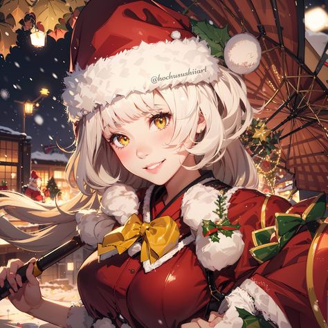 Mlbb Christmas Pfp, Kagura Mlbb, Christmas Pfps, Christmas Moodboard, Mikasa Anime, Christmas Pfp, Origami Art, Profile Photo, Mobile Legends