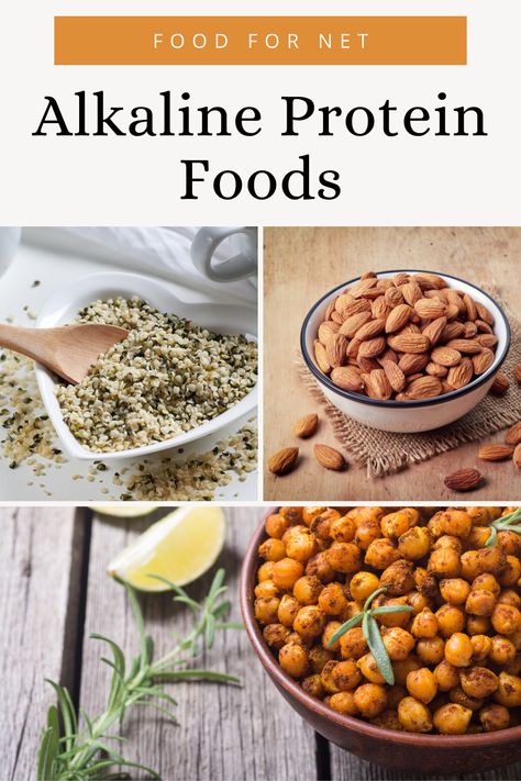 Alkaline Protein Sources, Alkaline Food Recipes, Foods High In Alkaline, Alkaline Protein, Lysine Foods, High Alkaline Diet, Alkaline Fruits And Vegetables, Alkaline Snacks, Alkaline Fruits