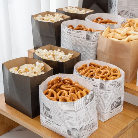 Individual snack bags are a great host trick for your next movie night 🎥 No more sharing your popcorn or pretzels🍿🥨 #popcorn🍿 #moviesnacks #foodstand Movie Night Food, Your Next Movie, Backyard Birthday Parties, Movie Night Snacks, Popcorn Snacks, Backyard Birthday, Movie Snacks, Catering Ideas Food, Night Food