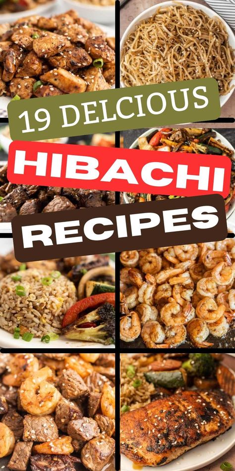 Homemade Hibachi Recipes, Habatchi Recipe, Homemade Hibachi, Hibachi Shrimp, Hibachi Vegetables, Outdoor Griddle Recipes, Hibachi Steak, Hibachi Restaurant, Hibachi Recipes