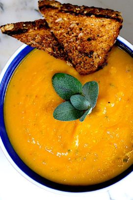 Butternut Squash Ginger Soup, Sage Butternut Squash, Ginger Soup, Soups Recipes, Drink Inspiration, Winter Soups, Vegetarian Soup, Butternut Squash Soup, Squash Soup