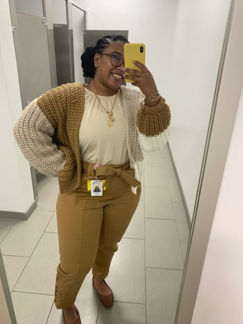 Plus Fall Work Outfits, Business Casual Outfits For Black Women Plus Size, Plus Size Office Wear Black Women, Teacher Outfits Black Women Plus Size, Winter Teacher Outfits Black Women, Middle School Teacher Outfits Black Women, Black Therapist Outfits Women, Black Teachers Outfits, Plus Size Work Outfits Black Women