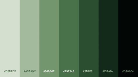 Flat Color Palette, Color Design Inspiration, Hex Color Palette, Color Palette Challenge, Data Design, Palette Design, Color Schemes Colour Palettes, Green Palette, Color Palate