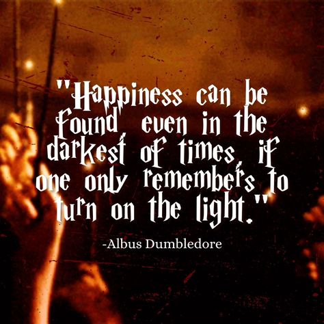 "Happiness can be found, even in the darkest of times, if one only remembers to turn on the light." -Albus Dumbledore Manifesting Energy, Dumbledore Quotes, Albus Dumbledore, One And Only, The Light, The Darkest, Cricut, Energy, Turn Ons