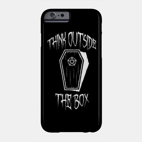 Emo Phone Cases, Dark Phone Cases, Goth Phone Case, White Witchcraft, Occult Magic, Halloween Coffin, Iphone Case Stickers, Text Types, Arte Sketchbook