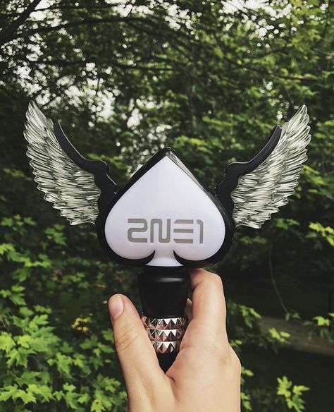 #2ne1 #chaelin #cl #dara #sandarapark #bom #parkbom #minzy #yg #ygentertainment #ygfamily #lightstick #kpop #collection #merch 2ne1 Lightstick, Chaelin Cl, Lightstick Kpop, Kpop Collection, Yg Entertainment, Personalized Items