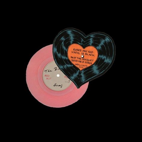 Vinyl Drawing Simple, Heart Record Drawing, Heart Shaped Vinyl Record, Heart Shaped Record, Vinyl Icon, Heart Record, Valentines Classroom Door, Bg Background, Stereo Hearts