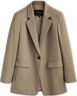 Massimo Dutti Women, Womens Clothing Patterns, Beige Blazer, Easy Winter Outfit, Blazer Designs, Outfit Hijab, Minimalist Wardrobe, Coat Design, Womens Blazers