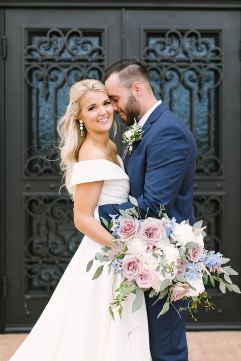 Blue And Mauve Bouquet, Mauve And Dusty Blue Bouquet, Mauve Blue White Wedding, Blue And Mauve Wedding Flowers, Pink White And Blue Bridal Bouquet, Dusty Blue And Pink Bouquet, Dusty Blue And Mauve Wedding Flowers, Pink White Blue Bouquet, Dusty Blue And Pink Wedding Flowers