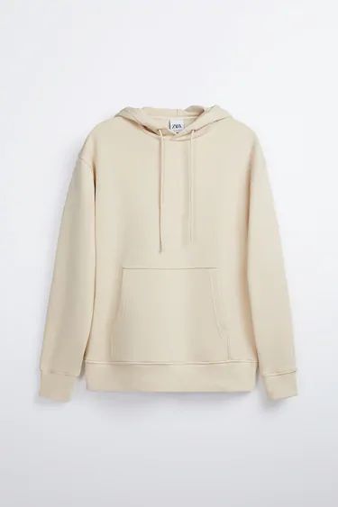 Men´s Sweatshirts | ZARA United States Hoodie Zara, Sweat Adidas, Timberland 6, Basic Hoodie, Zip Collar, Collared Sweatshirt, Sweatshirt Fabric, Quarter Zip Sweatshirt, Cotton Pullover