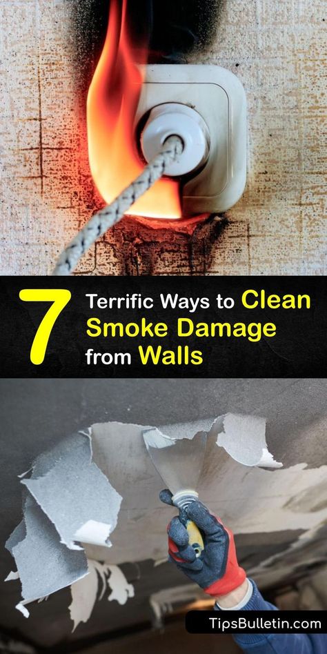 How To Clean Aluminum, Wall Stains, Diy Household Cleaners, Diy Cleaning Solution, Cleaning Sponge, Fire Damage, Cleaning Walls, House Fire, Sponge Cleaning