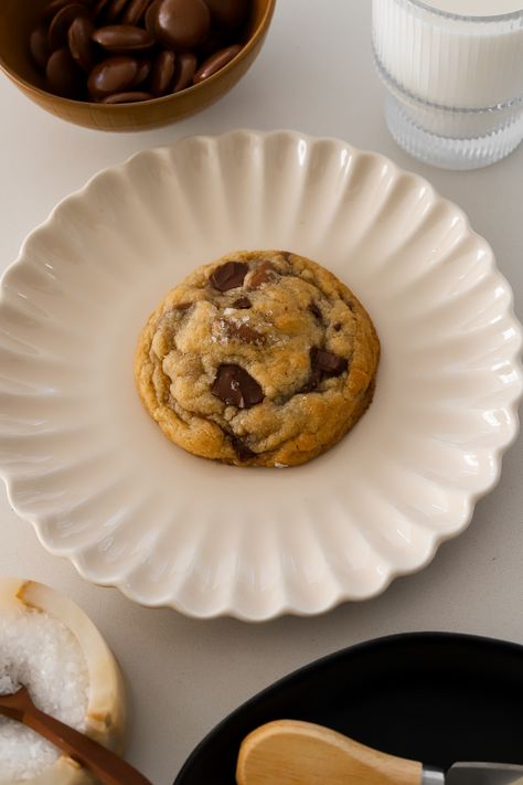 » Single Serving Chocolate Chip Cookie Gooey Chocolate Chip Cookies, Single Serve Desserts, Pecan Recipes, Single Serving, Milk Chocolate Chips, Single Serve, Chocolate Chip Cookie, White Chocolate Chips, Cookies Recipes Chocolate Chip