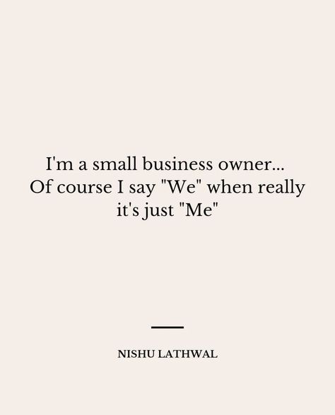 Story of my life lol I AM “WE” I am marketing department, I am the customer service agent, I am the photographer, I am the one in charge of getting your items ready and shipped. 😂💕 I want all my small business owners to like and comment if you agree. Marketing Department, Nice People, Like And Comment, Shop Owner, I Am The One, Small Business Owners, Small Business Owner, Business Owners, Good People