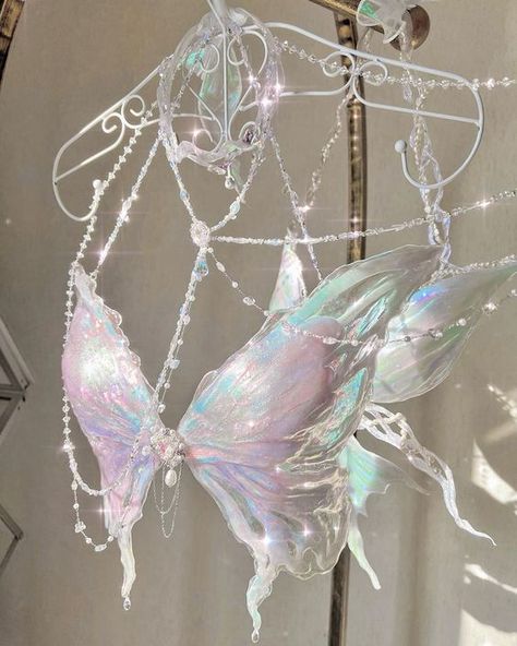 Butterfly Corset, Corset Bra Top, Mermaid Corset, Top Cosplay, Mermaid Aesthetic, Corset Bra, Fairy Aesthetic, Fairy Fashion, Fairytale Dress