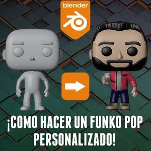 ¡Aprende a crear un funko pop personalizado en 3D!

En este curso aprenderás a hacer un custom pop para imprimir en 3D mediante el programa Blender, un programa de diseño 3D totalmente gratuito y fácil de descargar. Blender 3d, 3d Characters, Funko Pop, Illustration Art