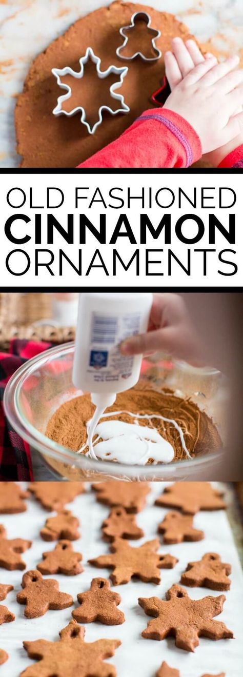 Old Fashioned Cinnamon Ornaments via @spaceshipslb Fun Holiday Crafts, Cinnamon Ornaments, Food Ornaments, Gingerbread Ornaments, Snacks Für Party, Old Fashioned Christmas, Mom Blog, Soccer Mom, Art Christmas