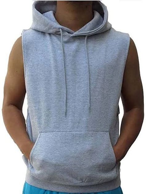 Sleeveless Hoodie Outfit, Vest Hoodie, White Vest, Hoodie Vest, Vests Mens, Sleeveless Hoodie, Hoodie Outfit, Vest White, Fashion Today