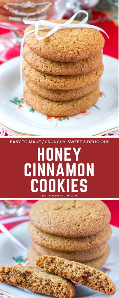 Cookies Recipes Easy, Recipes Easy Quick, Cookies Holiday, Cinnamon Honey, Honey Cinnamon, Cinnamon Cookies, Desserts Easy, Cinnamon Flavor, Honey And Cinnamon