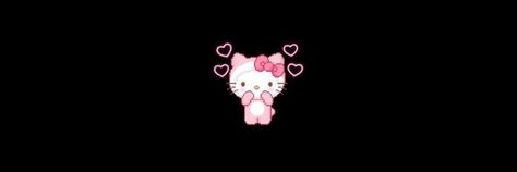 Dark Pink Header, Dark Pink Banner, Hello Kitty Header, Purple Header, Header For Twitter, Pink Twitter, Hello Kitty Wallpaper Hd, Hello Kitty Tattoos, Walpaper Hello Kitty