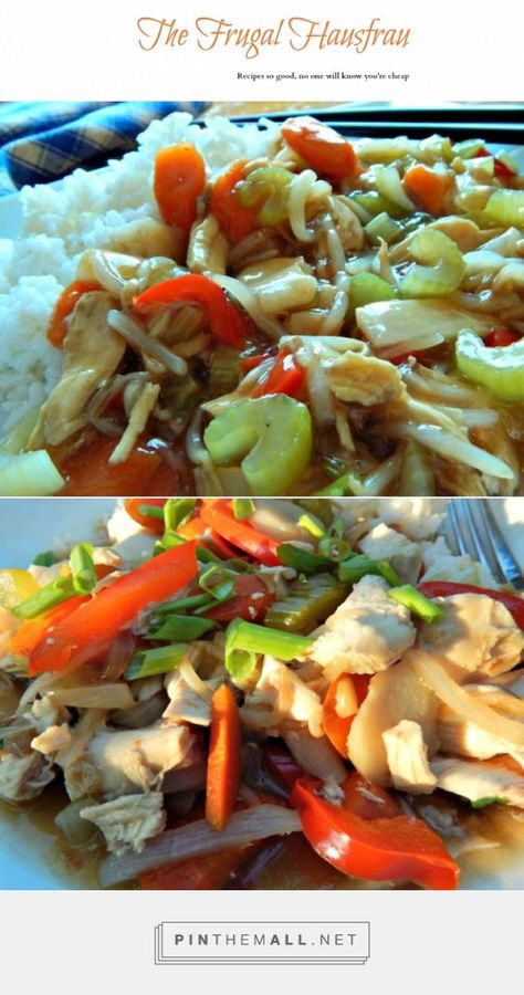 Subgum Chow Mein Recipe, Chow Mein With Rice, Chinese Dishes Recipes, Chicken With Vegetables, Stewed Chicken, Chow Mein Recipe, Chicken Chow Mein, Asian Foods, Chow Mein