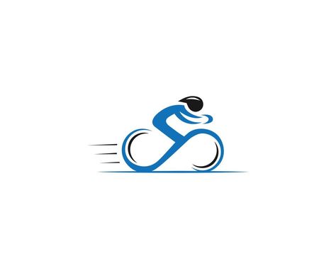 Cycling Logo Design, Cycling Logo, Symbol Logo Design, Cycle Logo, Cycling Race, Logo Design Ideas, Concept Illustration, Symbol Logo, Logo Ideas