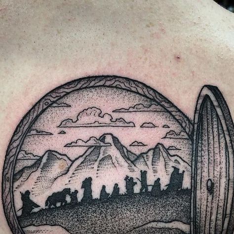 ⛤Sean⛧ on Instagram: "Fellowship of the ring for Declan 🙏🏼 Hard to believe it’s almost 18 years since the movie came out. I read the books over and over as a kid, and this was the first movie I watched when I came out of rehab. Great little unexpected memory lane trips that come out of tattooing sometimes 🙃 #fellowshipofthering #fellowshipoftheringtattoo #lotr #lotrtattoo #lordoftherings #lordoftheringstattoo #tolkien #dublintattoo #dublintattooartist" Fellowship Of The Ring Tattoo, Lotr Tattoo, Lord Of The Rings Tattoo, Ring Tattoos, Fellowship Of The Ring, Love Tattoos, Lord Of The Rings, Coming Out, Tattoo Artists