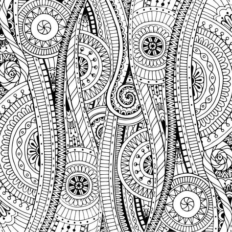 12 Coloring Pages To Destress On Election Night Doodles Flowers, Paisley Vector, Coloring Pages For Grown Ups, Doodle Background, Pattern Coloring Pages, Paisley Art, Free Adult Coloring Pages, Wallpaper Pattern, White Stock