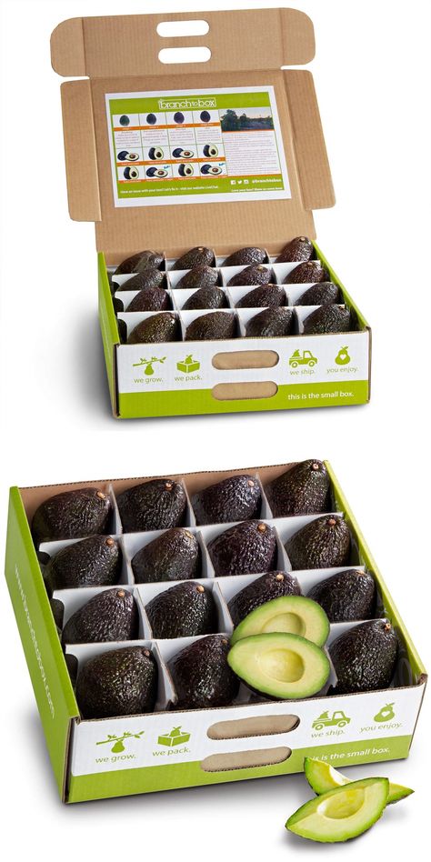 Avocado Packaging Design, Avocado Packaging, Fruit Packaging Design, Fresh Produce Packaging, Fresh Food Packaging, Environmental Packaging, Kraft Box Packaging, Vegetable Packaging, Packaging Template Design