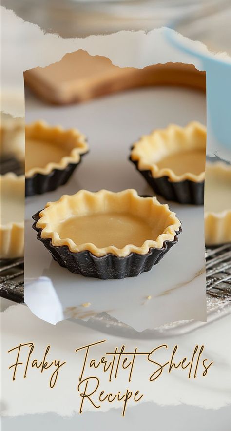 With simple ingredients and straightforward instructions, you’ll be on your way to baking stunning tartlets in no time! Easy Tart Shells Crust Recipe, Easy Tart Crust, Tart Shell Recipe, Easy Mini Tarts, Tartlet Shells, Tart Shells Recipe, Mini Tartlets, Mini Tart Shells, Tartlets Recipe