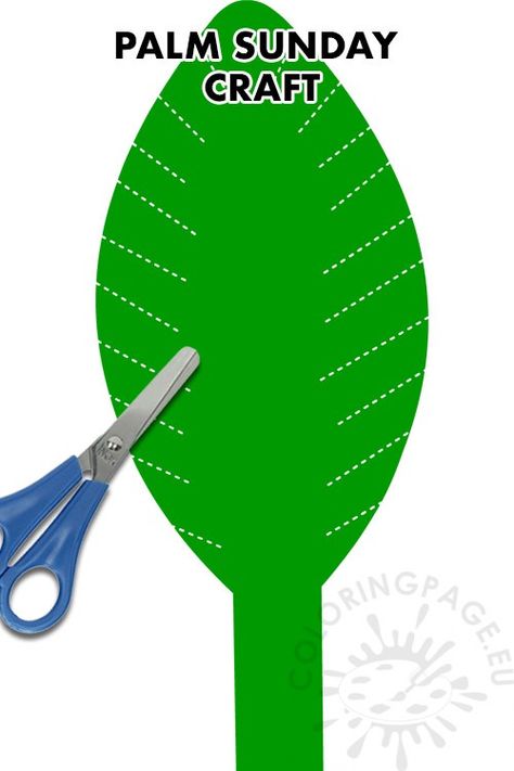 Palm Sunday Crafts For Toddlers, Palm Leaf Craft For Preschool, Palm Sunday Sunday School Craft, Palm Craft For Kids, Palm Branches Craft, Palm Sunday Printable Free, Palm Sunday Preschool, Palm Sunday Craft For Preschoolers Free Printable, Palm Sunday For Kids