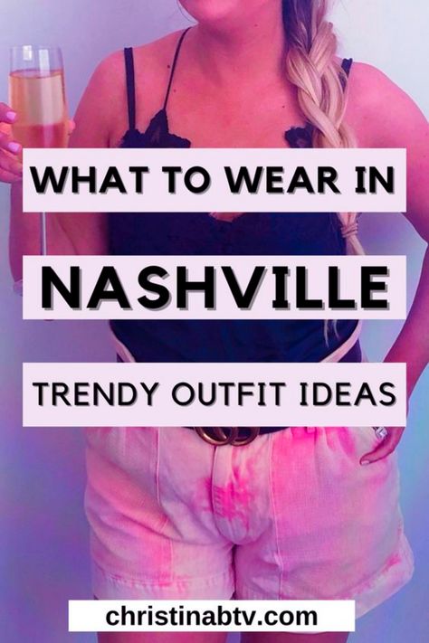 Are you in need of some fresh outfit ideas for a night out on the town in Nashville? Whether you're looking for something classy, trendy, or casual, this article has got you covered! From distressed denim and T-shirts, to skirts and blazers, these trendy and chic Nashville outfit ideas for women will take your look from ordinary to extraordinary. Feminine White Dress, Nashville Outfit Ideas, Nashville Outfits Summer, Outfits For Short Women, Chic Travel Outfit, Nashville Outfit, Date Night Outfit Summer, What Is Trending Now, Nashville Trip