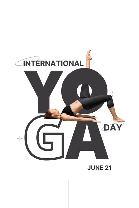 Celebrate International Yoga Day! Yoga Day Creative Ads, Yoga Day Creative Post, Yoga Day Post, Yoga Day Creatives, World Yoga Day Posters, International Yoga Day Creative, International Yoga Day Poster, International Day Of Yoga, Happy International Yoga Day