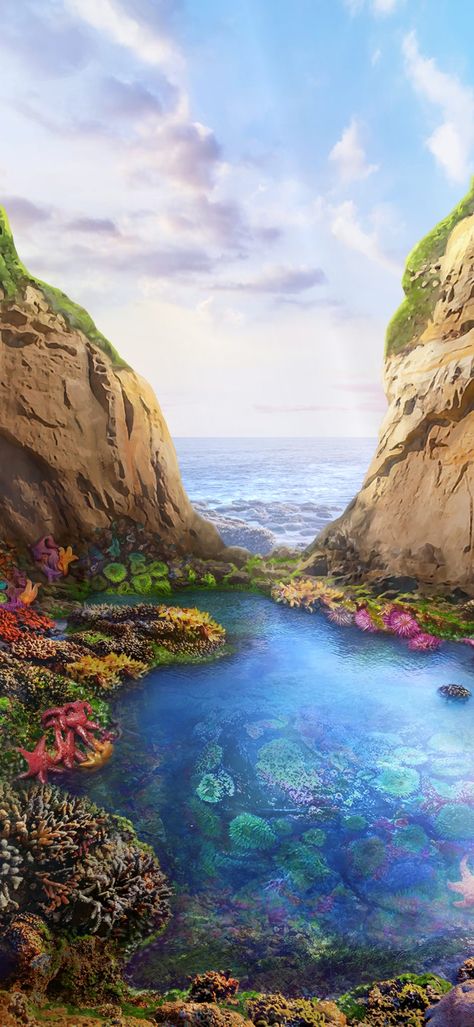 Moon Sea, Royal Romance, Pool Paint, Choices Game, Pool Art, Tide Pool, Rising Tide, Game Background, Tide Pools