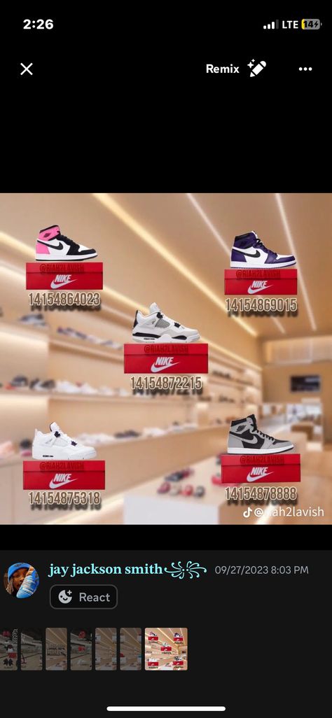 Bloxburg Nike Shoe Decal Codes, Rapper Decal Codes Bloxburg, Boys Decals Bloxburg, Bloxburg Shoe Decal Codes, Bloxburg Food, Food Decals, Bloxburg Food Decals, Codes Wallpaper, Bloxburg Rooms