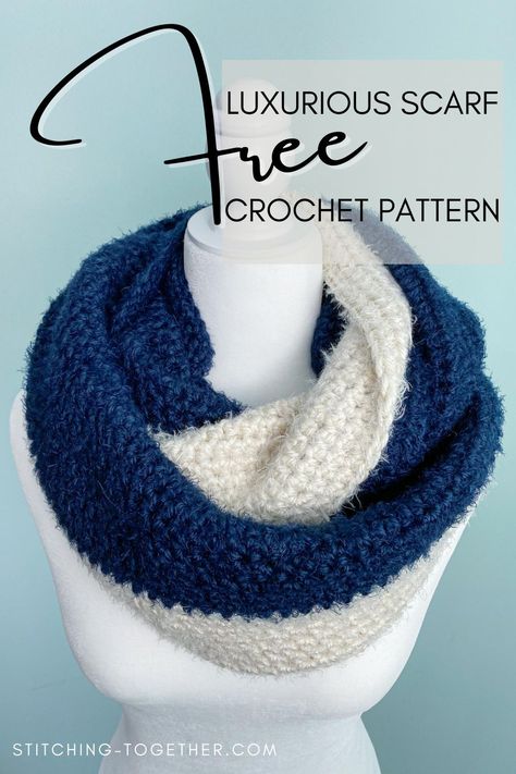 Infinity Scarf Free Pattern, Circle Scarf Crochet, Easy Crochet Scarf Pattern, Crochet Infinity Scarf Free Pattern, Scarf Free Pattern, Chunky Crochet Scarf, Crochet Infinity Scarf Pattern, Simple Scarf Crochet Pattern, Crocheted Scarves