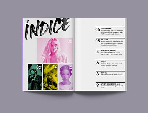 Booklet Layout, Indie Magazine, Yearbook Design, Music Magazine, Magazine Layout Design, Magazine Editorial, Publication Design, Music Magazines, Editorial Layout