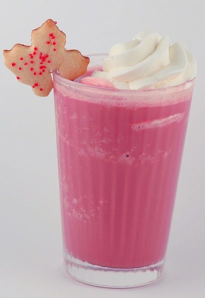 Red Velvet Milkshake with Cream Cheese Whipped Cream Red Velvet Shake, Red Velvet Milkshake Recipe, Red Cream Soda Cocktail, Red Velvet Coffee, Red Velvet Cups, Red Velvet Drink Cup, Maple Leaf Cookies, Ice Cream Man, Malted Milk