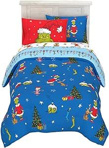 Grinch Bedding, Black Bed Set, Kids Twin Bed, Cama Queen Size, Dr. Seuss, Animated Cartoon Characters, Cindy Lou, Christmas Bedding, Kids Bedding Sets