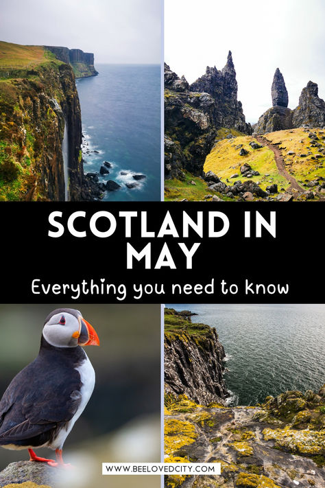 Planning a trip to Scotland in May? Get ready for cool spring weather! When packing for Scotland in May, be sure to bring layers, a waterproof jacket, and comfy walking shoes. From exploring the Highlands to enjoying vibrant festivals, there are so many things to do in Scotland in May. Create the perfect itinerary and make unforgettable memories! #ScotlandTravel #ScotlandInMay #PackingTipsScotland Best Shoes To Wear In Scotland, 5 Days In Scotland, Packing For Scotland In May, What To Wear In Scotland In May, Scotland Travel Itinerary, Scotland Spring Outfits, Packing For Scotland, Scotland In May, What To Wear In Scotland