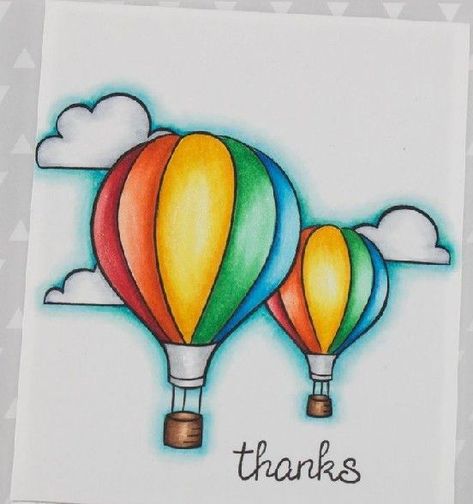 Peerless Watercolor, Highlighter Art, Stripe Background, Lawn Fawn Blog, Pink Envelope, Easy Doodles Drawings, Book Art Diy, Hot Air Balloons, Mini Drawings