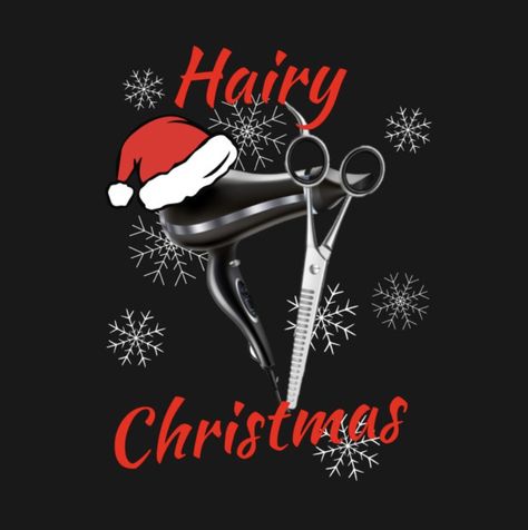 Christmas Salon Promotions, Christmas Hair Quotes, Christmas Barbershop, Hair Salon Christmas Decor, Christmas Salon, Salon Christmas, Hair Salon Quotes, Ideas Decoracion Navidad, Hairdresser Quotes