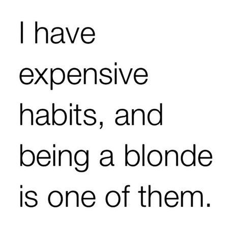 too true!  #rainbowroomhairsalon #sunshinecoast #meme #salonmeme #hairmeme #hairsalon #blonde #platinumblonde #blondequote #salonquote Blonde Era Quotes, Blonde Hair Quotes, Hair Captions, Hair Quotes Funny, Hair Salon Quotes, Stylist Quotes, Hairdresser Quotes, Hair Meme, Hairstylist Quotes