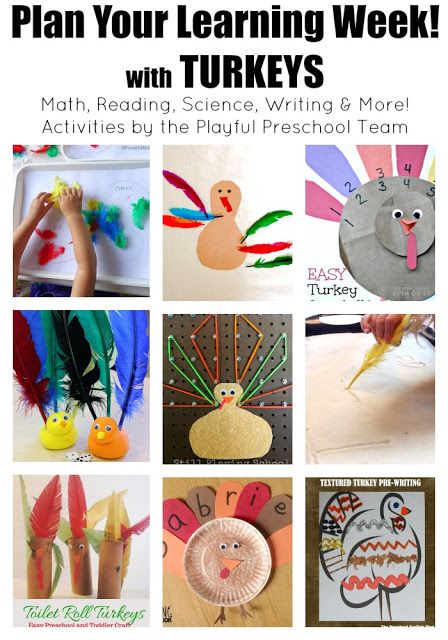 Turkey Learning Games and Activities for Kids.  Turkey Themed Activities for Playful Preschool Turkey Crafts Preschool, Turkey Math, Turkey Activity, Turkey Crafts, Easy Fall Crafts, Fun Crafts To Do, Themed Activities, Thanksgiving Theme, Turkey Feathers