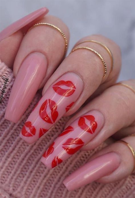 Ballerina Nails Ideas, Coffin Nail Designs, Shaped Nails, Blac Chyna, Nail Designs Valentines, Rose Gold Nails, Coffin Shape Nails, Ballerina Nails, Acrylic Nails Coffin